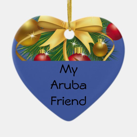 Weihnachten Aruba Ornament (Vorne)