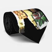 Weihnachten Astronauth Krawatte (Gerollt)