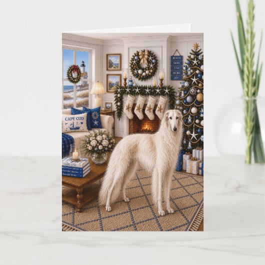Weihnachten auf Cape Cod ,Borzoi (Vorderseite)