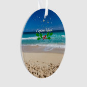Weihnachten auf Captiva Island, Florida Ornament (Vorderseite)