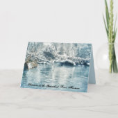 Weihnachten auf dem Beaverhead Fluss, Montana (Vorderseite)