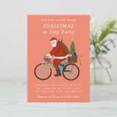 Weihnachten auf dem Fahrrad im Juli Party (Stehend Vorderseite)
