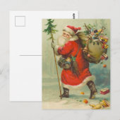 Weihnachten auf dem Weg Postkarte (Vorne/Hinten)