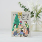 Weihnachten auf den Philippinen Maligayang Pasko (Stehend Vorderseite)