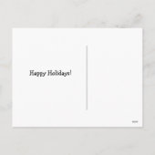 Weihnachten auf den Postkarten der Straße (Rückseite)