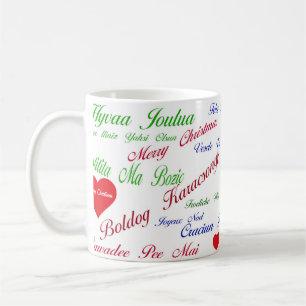 Weihnachten auf der ganzen Welt Kaffeetasse