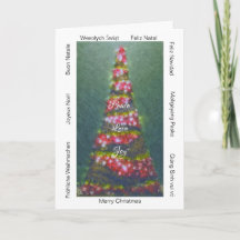 Weihnachten auf der ganzen Welt " x 7" Weihnachts