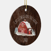 Weihnachten auf der Keramik der landwirtschaftlich Ornament (Rechts)