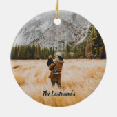 Weihnachten auf der Keramik der landwirtschaftlich Ornament (Hinten)