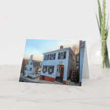 Weihnachten auf der Leyden Street Plymouth MA