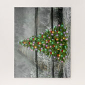 Weihnachten auf der Ranch Puzzle (Vertikal)