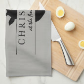 Weihnachten auf der... rustikal, waldreich, geschirrtuch (Viertel Falte)