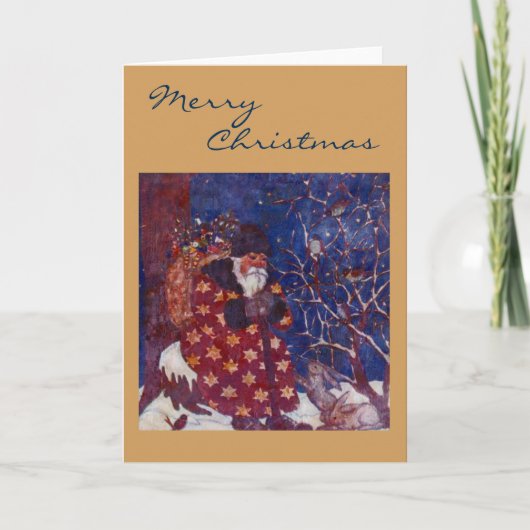 Weihnachten auf einem schneebedeckten Rundgang (Vorderseite)