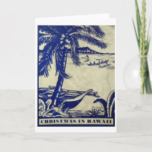Weihnachten auf Hawaii im Stil vergangener Zeiten