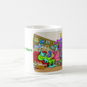 Weihnachten auf Mars Kaffeetasse
