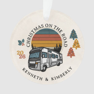 Weihnachten auf Reisen im Wohnmobil Ornament