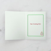 Weihnachten auf Rot (großes Foto) (Innenseite)