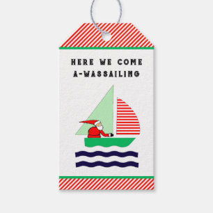 Weihnachten auf See Geschenkanhänger