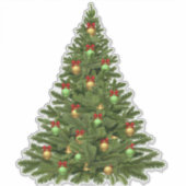 Weihnachten Aufkleber (Vorderseite)