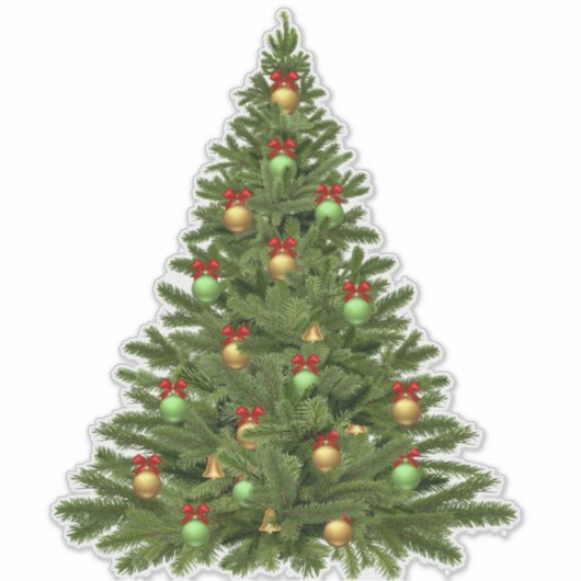 Weihnachten Aufkleber (Vorderseite)