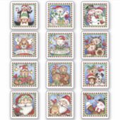 Weihnachten Aufkleber (Vorderseite)