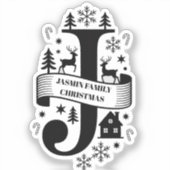 Weihnachten Aufkleber (Vorderseite)