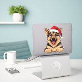 Weihnachten Aufkleber (Laptop auf Schreibtisch)