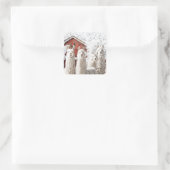 "Weihnachten!" Aufkleber (Tasche)