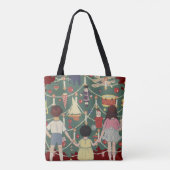 Weihnachten aus dem 19. Jahrhundert rund um einen Tasche (Rückseite)