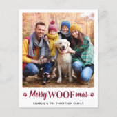 Weihnachten aus dem einfachen Foto für Haustiere (Vorderseite)