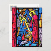 Weihnachten aus gebettetem Glas (Vorne/Hinten)