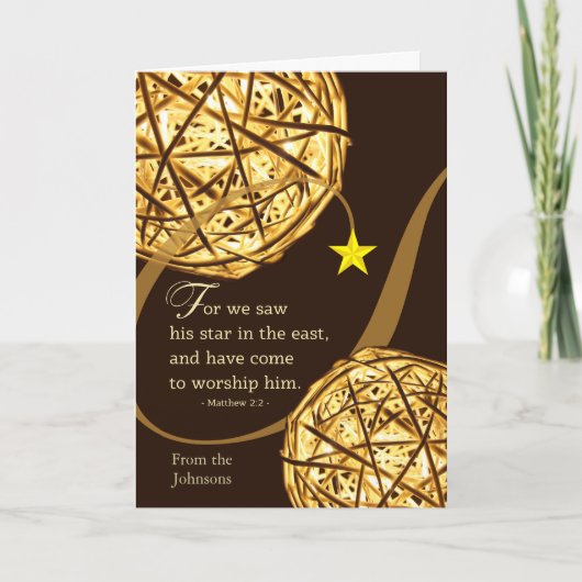 Weihnachten aus Hinzufügen eines Namens mit Matthe Karte (Vorderseite)