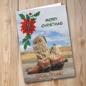 Weihnachten aus Texas Western Boot