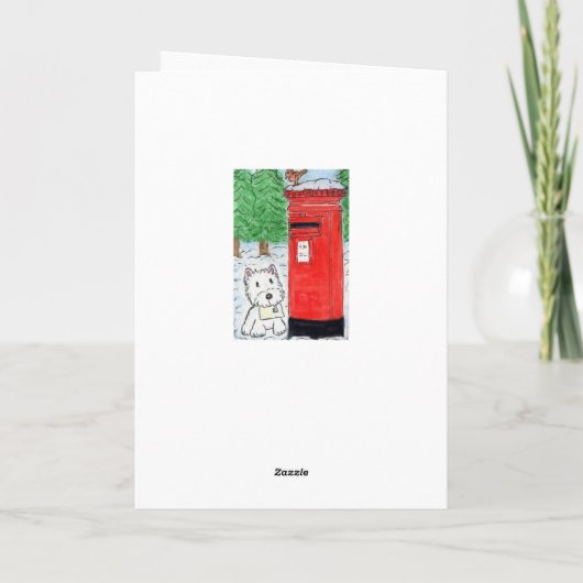 Weihnachten aus unserer Weihnachtskarte (Rückseite)