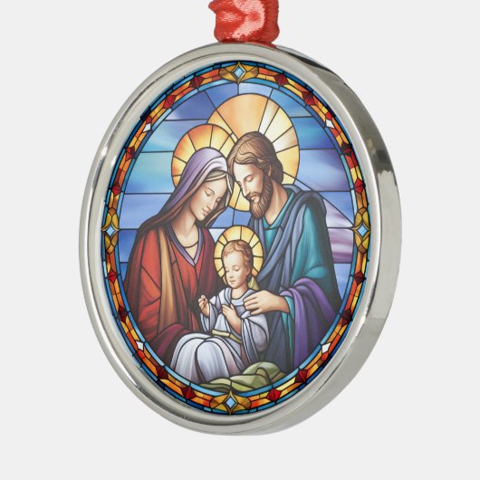 Weihnachten aus verkettetem Glas Ornament Aus Metall (Links)