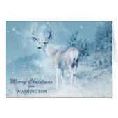 Weihnachten aus Washington Dei Christmas Card (Vorderseite (Horizontal))