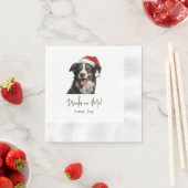 Weihnachten - Australische Hirtengetränke an mir Serviette (Beispiel)