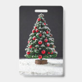 Weihnachten Ausweis (Rückseite)