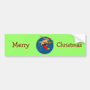 Weihnachten Autoaufkleber