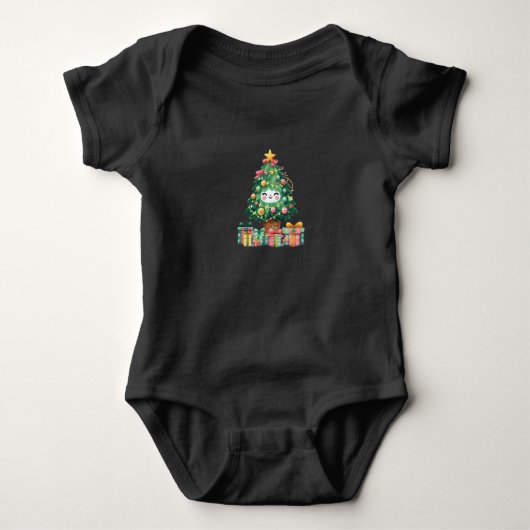 Weihnachten Baby Body unisex Baby Strampler (Vorderseite)