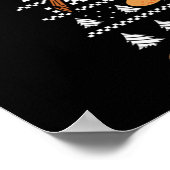 Weihnachten Backen Alle Lieben ein Ingwer Baker Poster (Ecke)