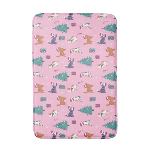 Weihnachten Badematte (Vorderseite Vertikal)