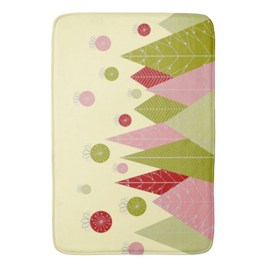 Weihnachten Badematte (Vorderseite Vertikal)