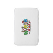 Weihnachten Badematte (Vorderseite Vertikal)