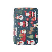 Weihnachten Badematte (Vorderseite Vertikal)