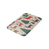 Weihnachten Badematte (Schrägansicht)