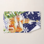 Weihnachten Badhandtuch Set (Handtuch)