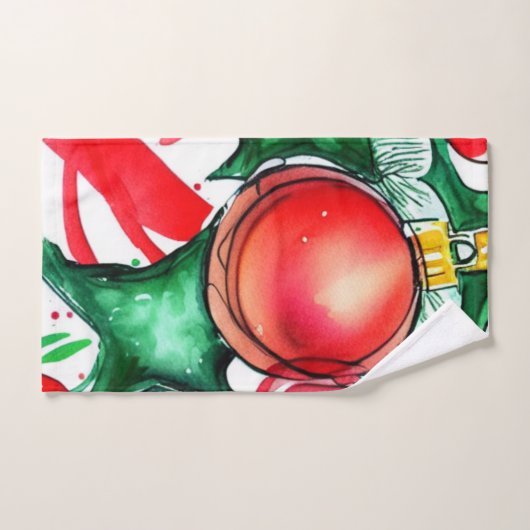 Weihnachten Badhandtuch Set (Handtuch)