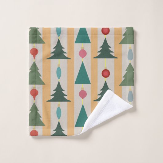 Weihnachten Badhandtuch Set (Waschlappen)