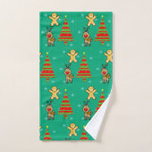 Weihnachten Badhandtuch Set (Handtuch)
